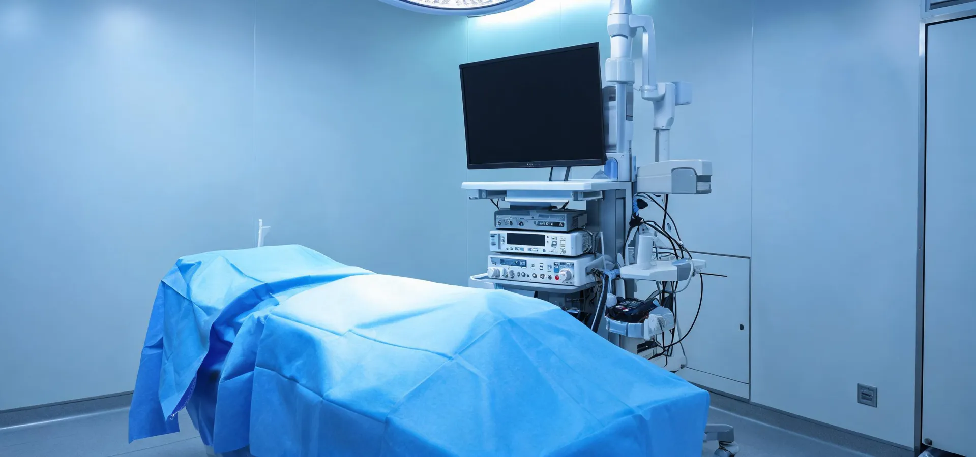 Karl Storz endoscopy tower in a modern operating room
